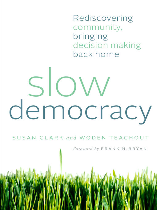 Cover image for Slow Democracy